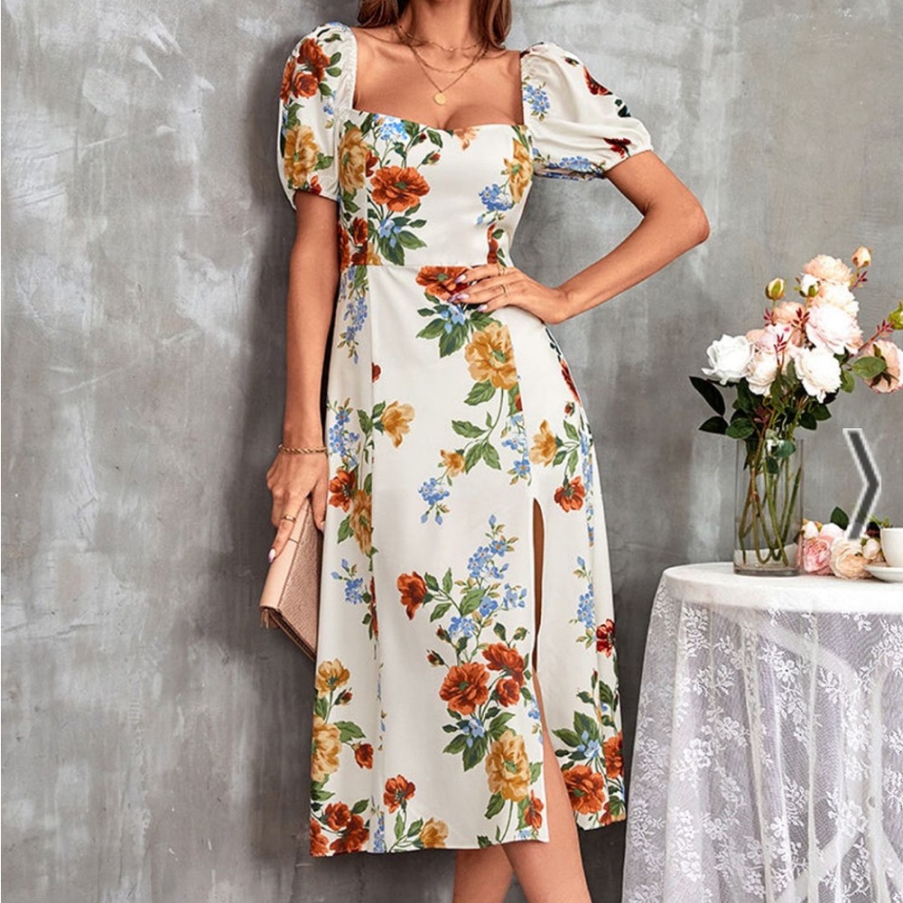 Guinevere square neck dress *NWT*